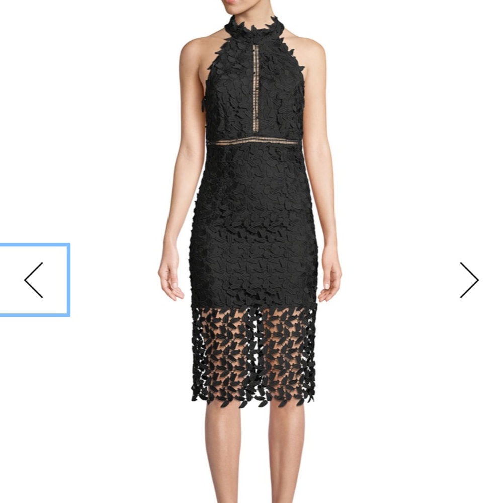 Bardot Gemma dress.  Black size 8